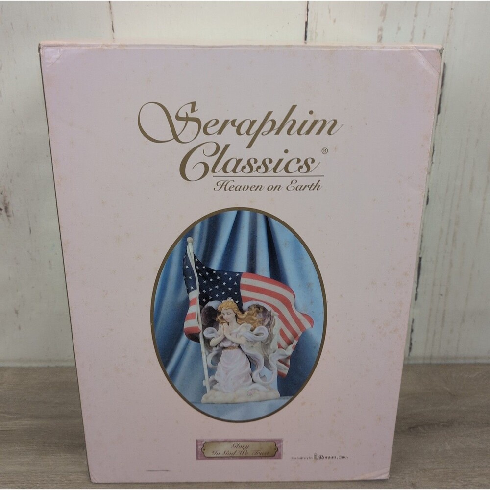 Seraphim Classics Heaven On Earth Glory “ In God We Trust “ Item #80783 W/ Box